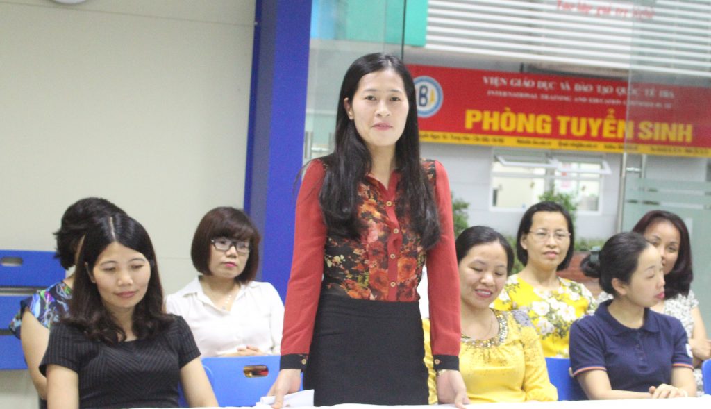Lễ Khai giảng Hệ trung cấp nghề tháng 5/2018 Co giao