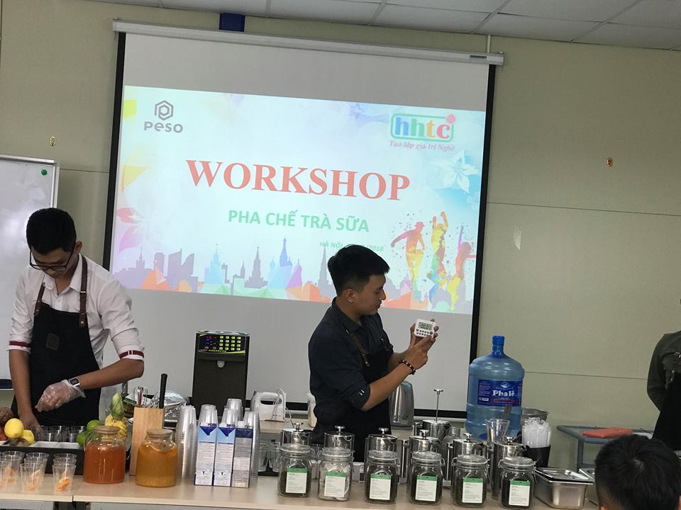Thưởng thức vị trà sữa chuẩn vị Đài Loan cùng học viên HHTC 43698063 189890188554999 8045265329355489280 n