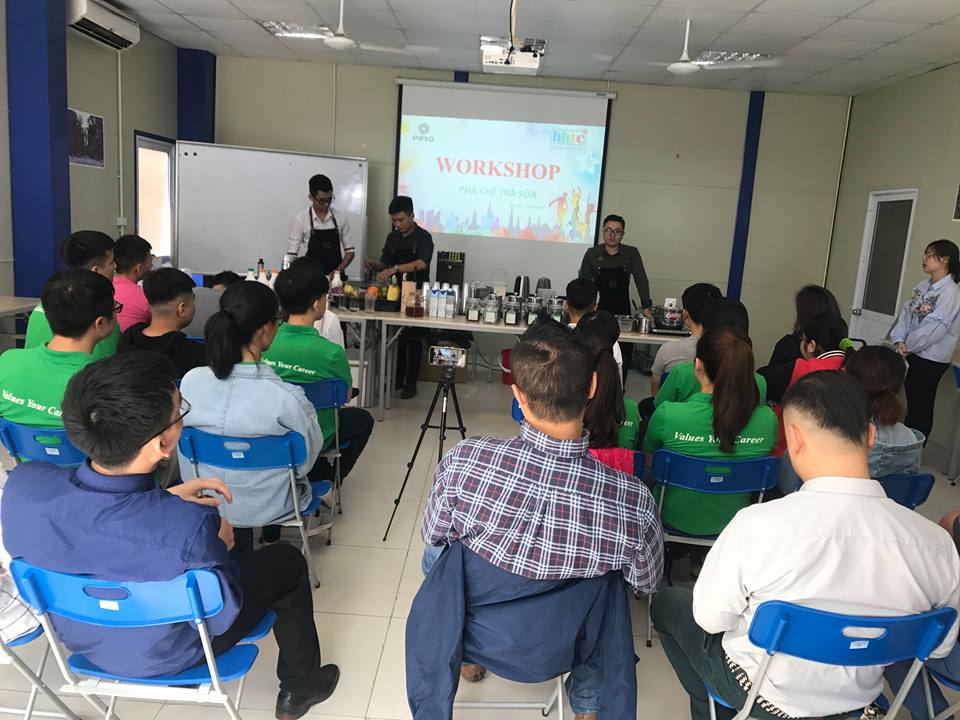 Thưởng thức vị trà sữa chuẩn vị Đài Loan cùng học viên HHTC 43709496 464701667375205 1941834819956637696 n