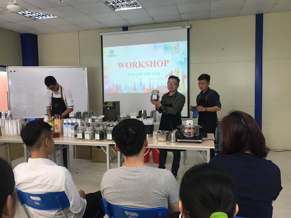 Thưởng thức vị trà sữa chuẩn vị Đài Loan cùng học viên HHTC 43717913 456145988210917 1019605290242277376 n