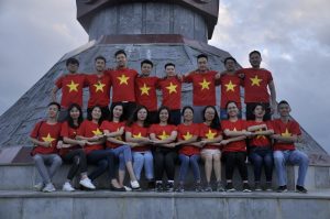 Học viên HHTC: Tự hào hát Quốc ca nơi cực Bắc Việt Nam DSC1111
