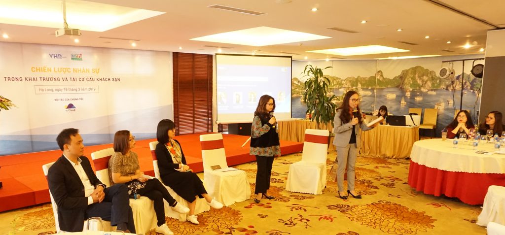 HHTC tổ chức Hội thảo "Chiến lược nhân sự trong khai trương và tái cơ cấu Khách sạn" cùng VHRO hội thảo