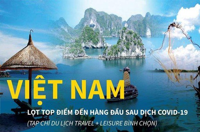 Infographics: Hậu Covid-19, Việt Nam lọt top điểm đến hàng đầu theo bình chọn của tạp chí Mỹ du lich viet nam hau covid hhtc ava