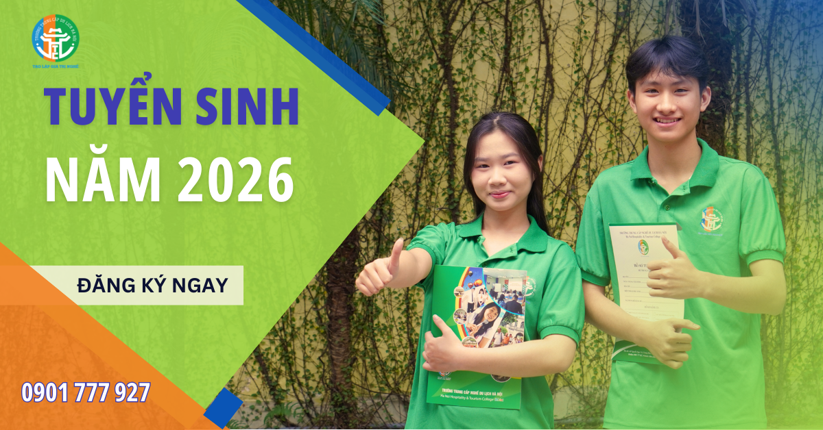 THÔNG BÁO TUYỂN SINH HỆ SƠ CẤP VÀ TRUNG CẤP NĂM HỌC 2026 - 2027 POSTER WEB 1