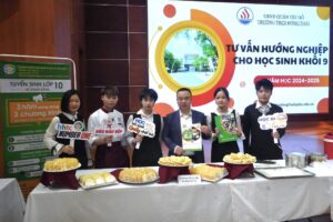TRƯỜNG TRUNG CẤP NGHỀ DU LỊCH HÀ NỘI HƯỚNG NGHIỆP 2025 TẠI THCS ĐÔNG THÁI Dong Thai 2